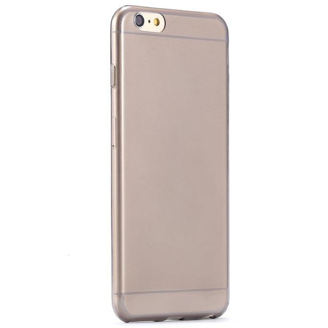 Husa iPhone 6 /6S silicon TPU ultra slim 0.3mm Neagra