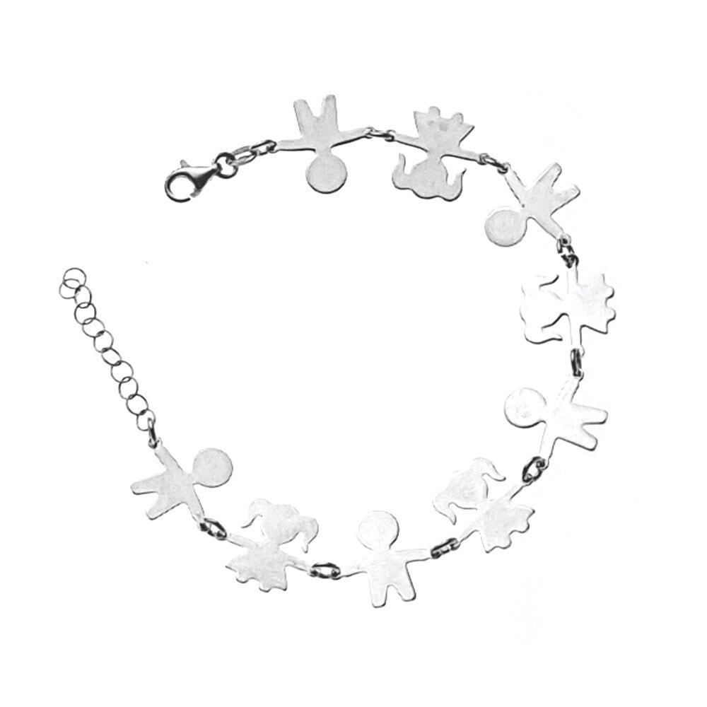 Bratara IJOO din argint 925 placat cu rodiu - Together si Better