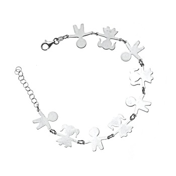 Bratara IJOO din argint 925 placat cu rodiu - Together si Better Bratara IJOO din argint 925 placat cu rodiu - Together si Better