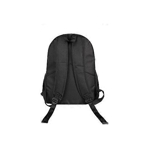 Rucsac laptop din Oxford 600D (poliester) cu imprimeu full-print, bretele late respirabile, FRU-CJK0424-260826-517, negru cu imprimeu multicolor, pentru laptop 15"