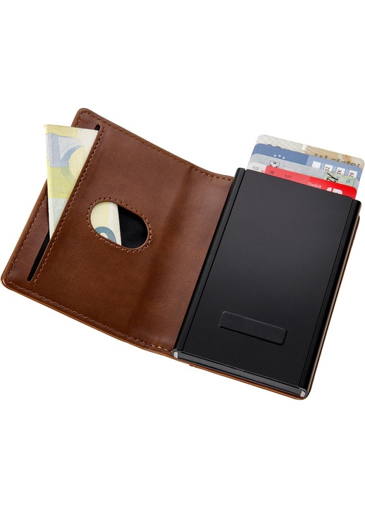 Портфейл 2-в-1 TROIKA Sherlock Home с MagSafe и RFID защита