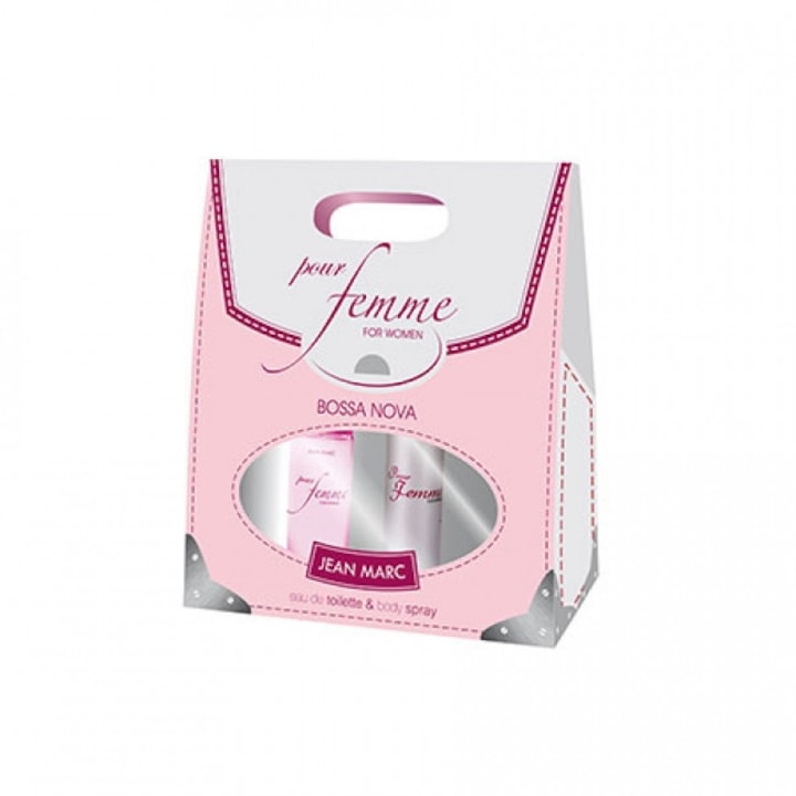 Set Apa de toaleta + Deodorant Bossa Nova, Dama, apa de toaleta 50 ml+ deodorant 75 ml