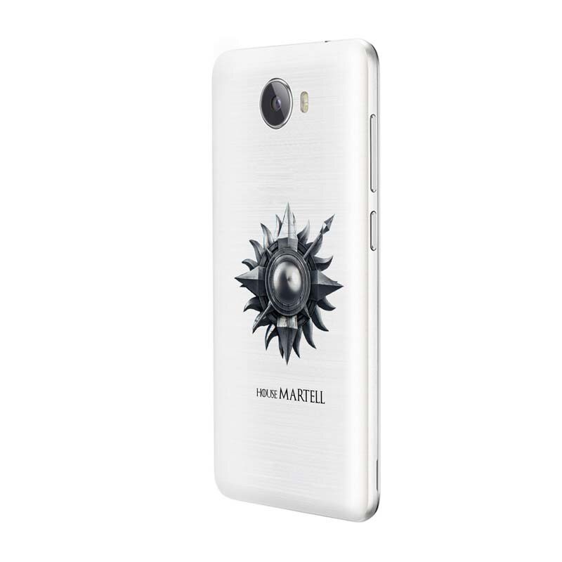 Husa Silicon, Transparent, Slim, GOT House Martell, Huawei Y7 / Enjoy 7 Plus / Nova Lite Plus 2017