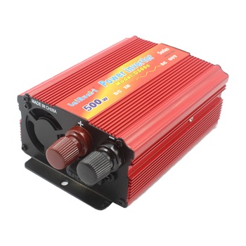 Invertor tensiune 12V-220V Lairun, 500 W, putere continua 425 W Invertor tensiune 12V-220V Lairun, 500 W, putere continua 425 W