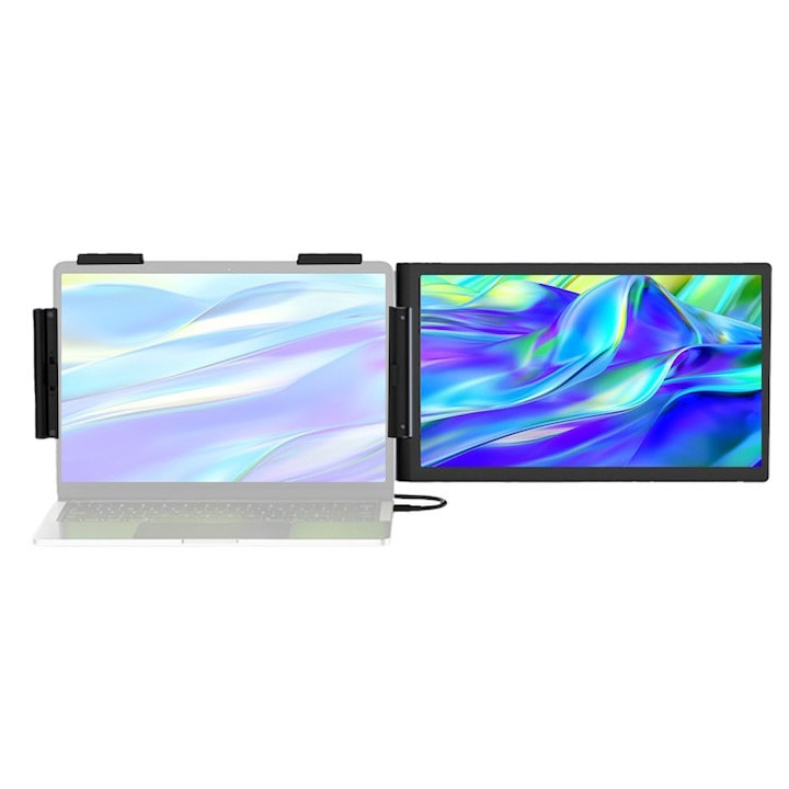 Monitor HP Serii 7 Pro 24" WUXGA, negru/argintiu