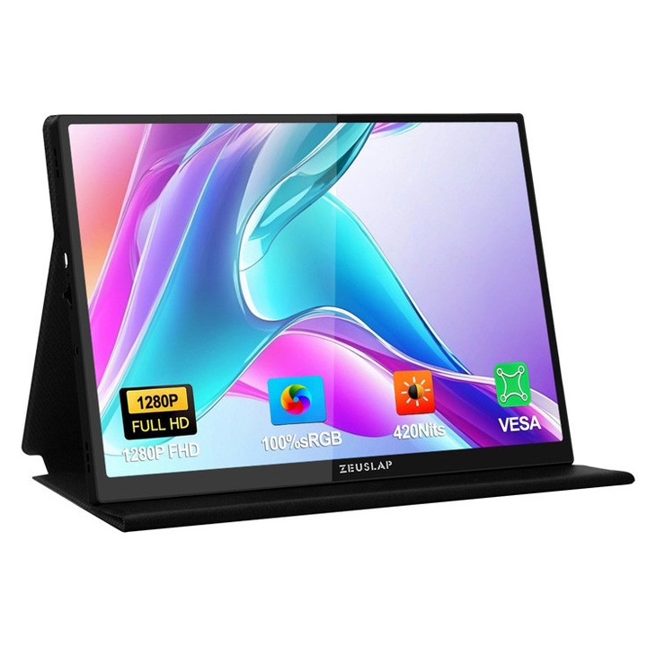Monitor Samsung 24" LS24F324GAUXEN, IPS, 120Hz, 1920x1080, 16:9, Negru