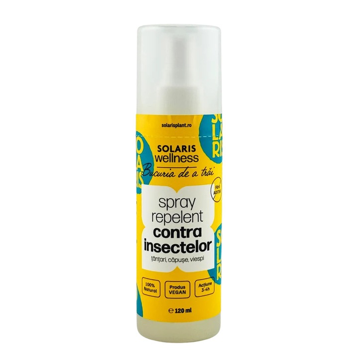 Spray repelent contra insectelor 120ml solaris