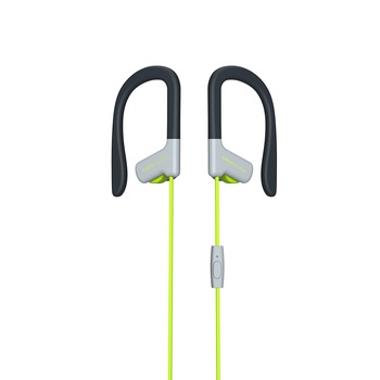 Casti audio in ear Energy Sistem SPORT 1, buton pe fir, microfon, Galben/Negru Casti audio in ear Energy Sistem SPORT 1, buton pe fir, microfon, Galben/Negru