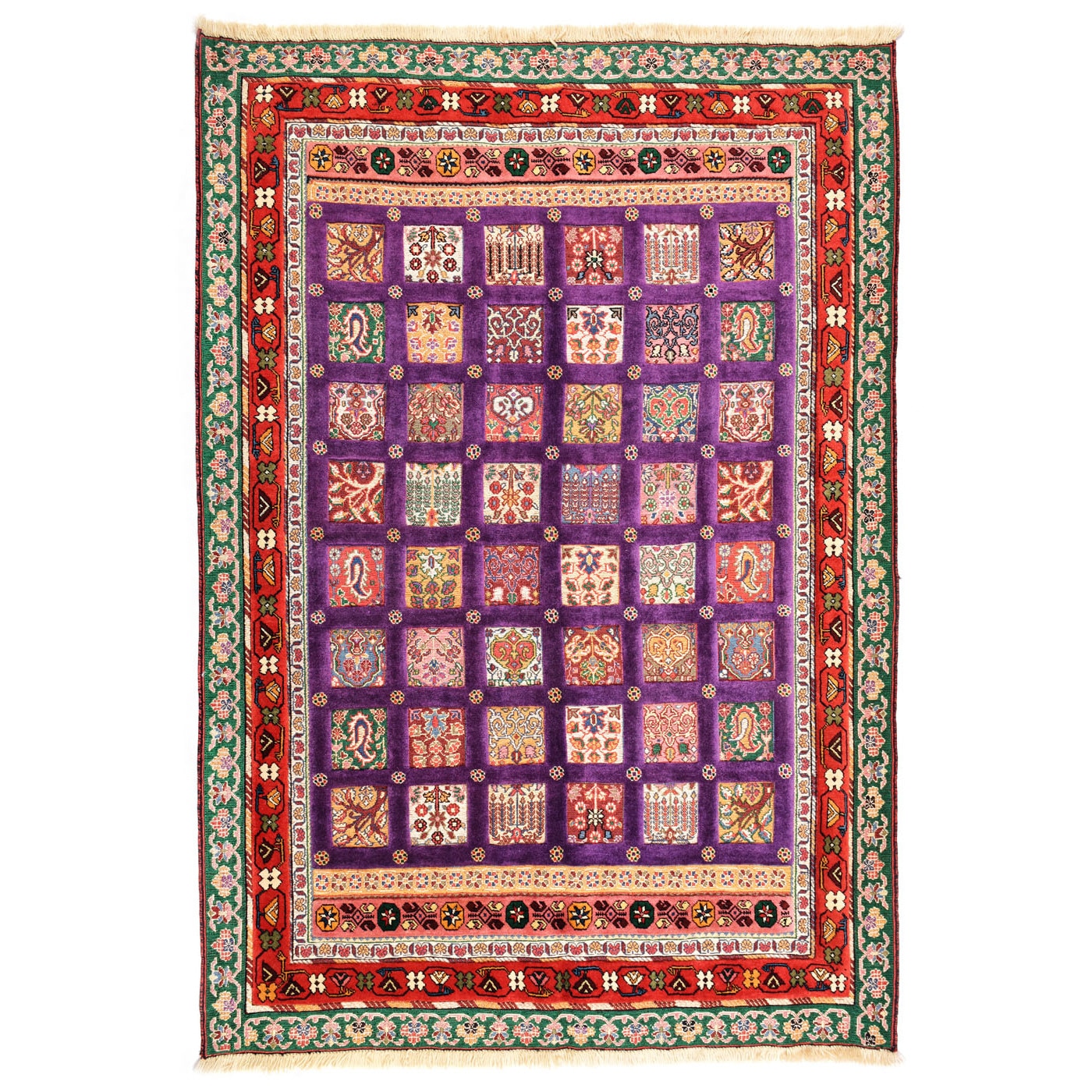 Covor Bucuresti Sirjan Relief Mov 196X136