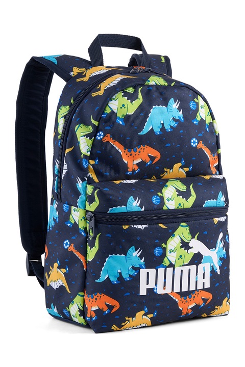 Puma, Текстилна раница с принт, Тъмносин