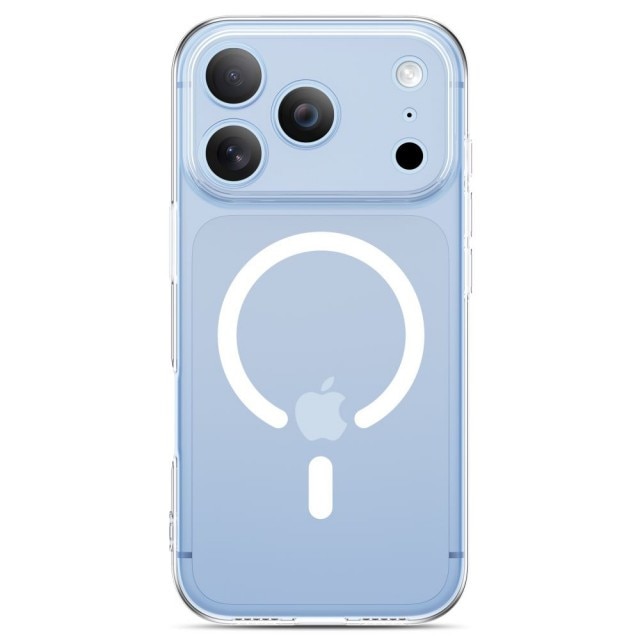 Husa Upzz® Slim Mag Compatibila Cu iPhone 18 PRO, Design Slim 2mm, Tehnologie Magsafe, Transparenta
