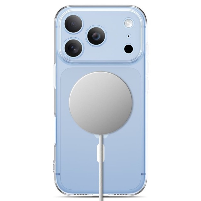 Husa Upzz® Slim Mag Compatibila Cu iPhone 18 PRO, Design Slim 2mm, Tehnologie Magsafe, Transparenta