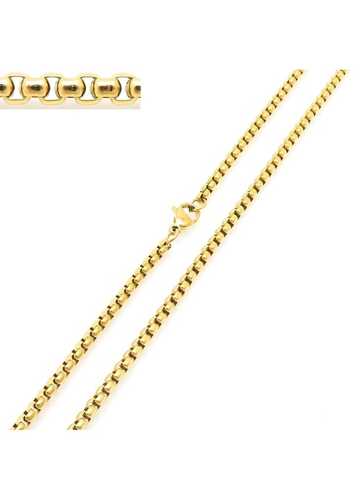 Lánc TA-34767 - Arany / 50cm / 2mm