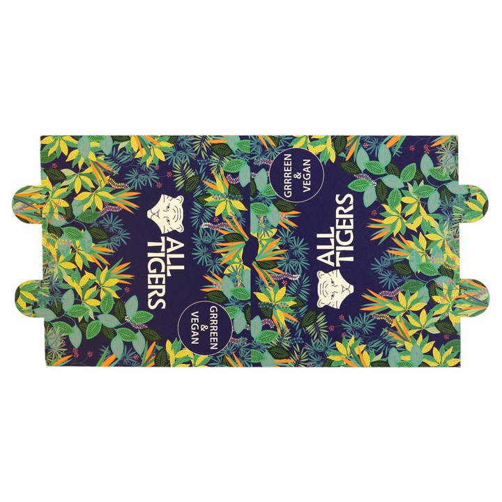 Set de lacuri de unghii, All Tigers, 6 buc, multicolor