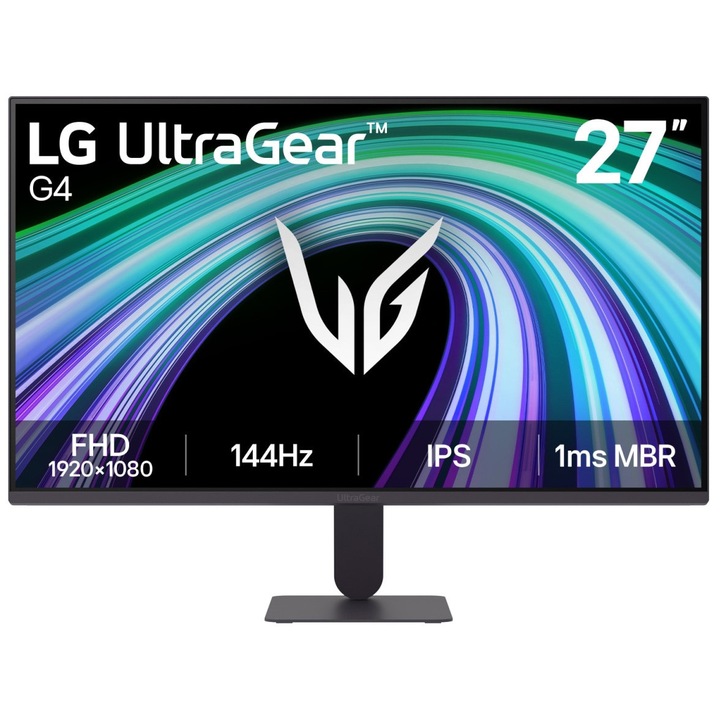 Monitor Gaming Samsung Odyssey G8 G80HF LS27HG806EFXEN, 27", Dual Mode 5K (5120×2880)/ 180Hz, Fast IPS, QHD (2560×1440)/ 360Hz, 1ms (GTG), HDR10+ Gaming, AMD FreeSync Premium, G-SYNC Compatible, 2×HDMI 2.1, DP 2.1, USB Hub, HAS, Pivot, Swivel, Tilt, Negru
