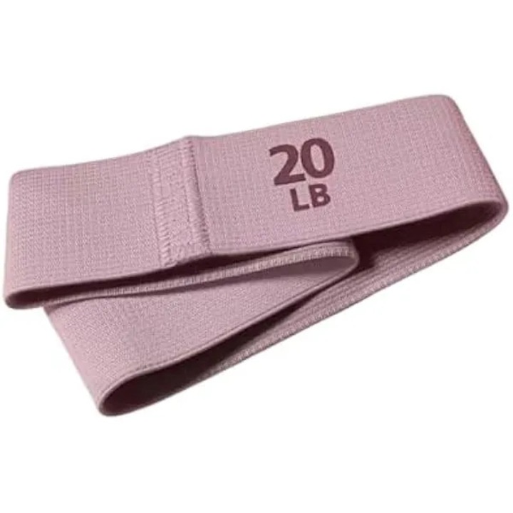 K0569-260821-3530-AMC láb- és fenék ellenállási hurok, elasztikus, 20–90 lb ellenállás, púderrózsaszín