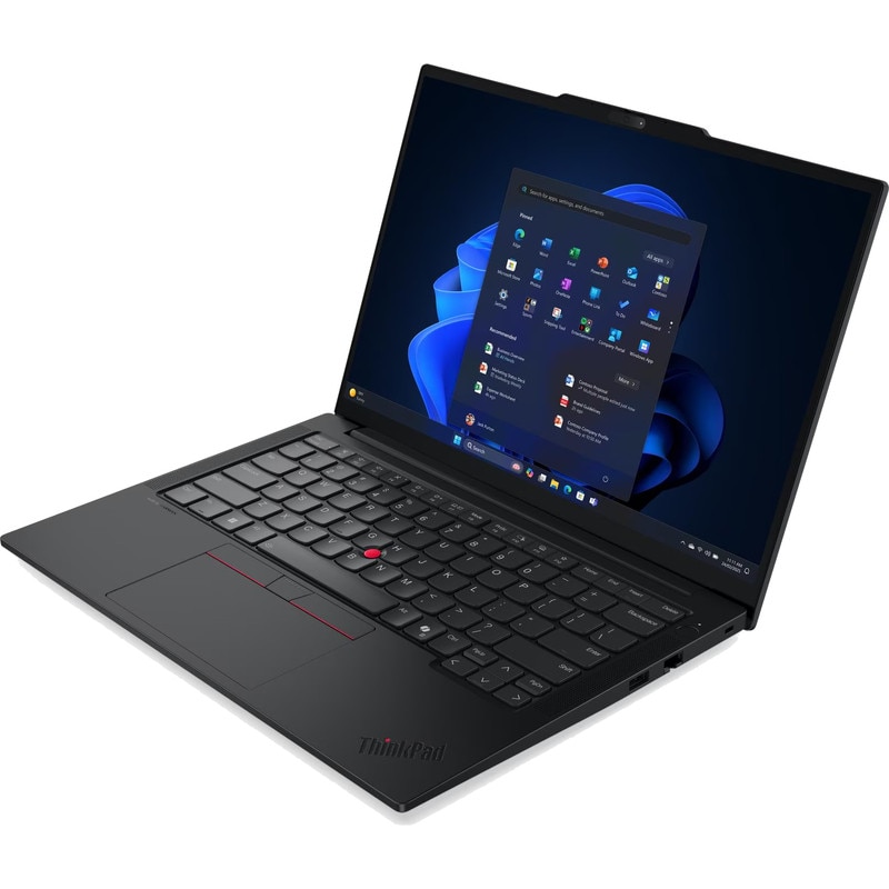 Laptop Lenovo 14'' ThinkPad E14 Gen 8, WUXGA IPS, Procesor AMD Ryzen™ AI 5 430 (8M Cache, up to 4.50 GHz), 32GB DDR5, 1TB SSD, AMD Radeon 840M, Win 11 Pro, Black