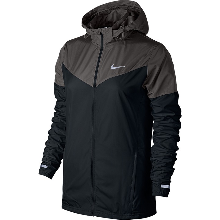 Jacheta Nike Vapor pentru femei, Black/Dark Grey, XS