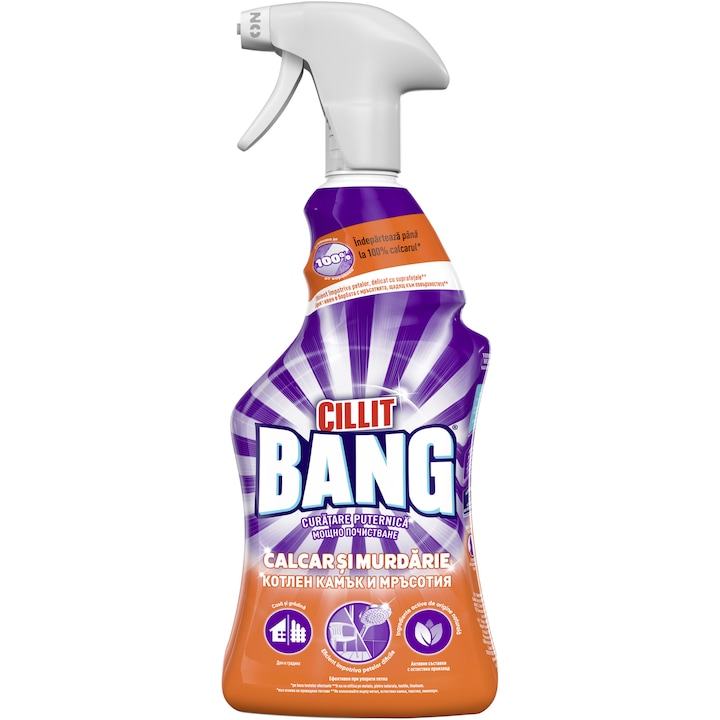 Detergent suprafete Cillit Bang Zero calcar, 750 ml