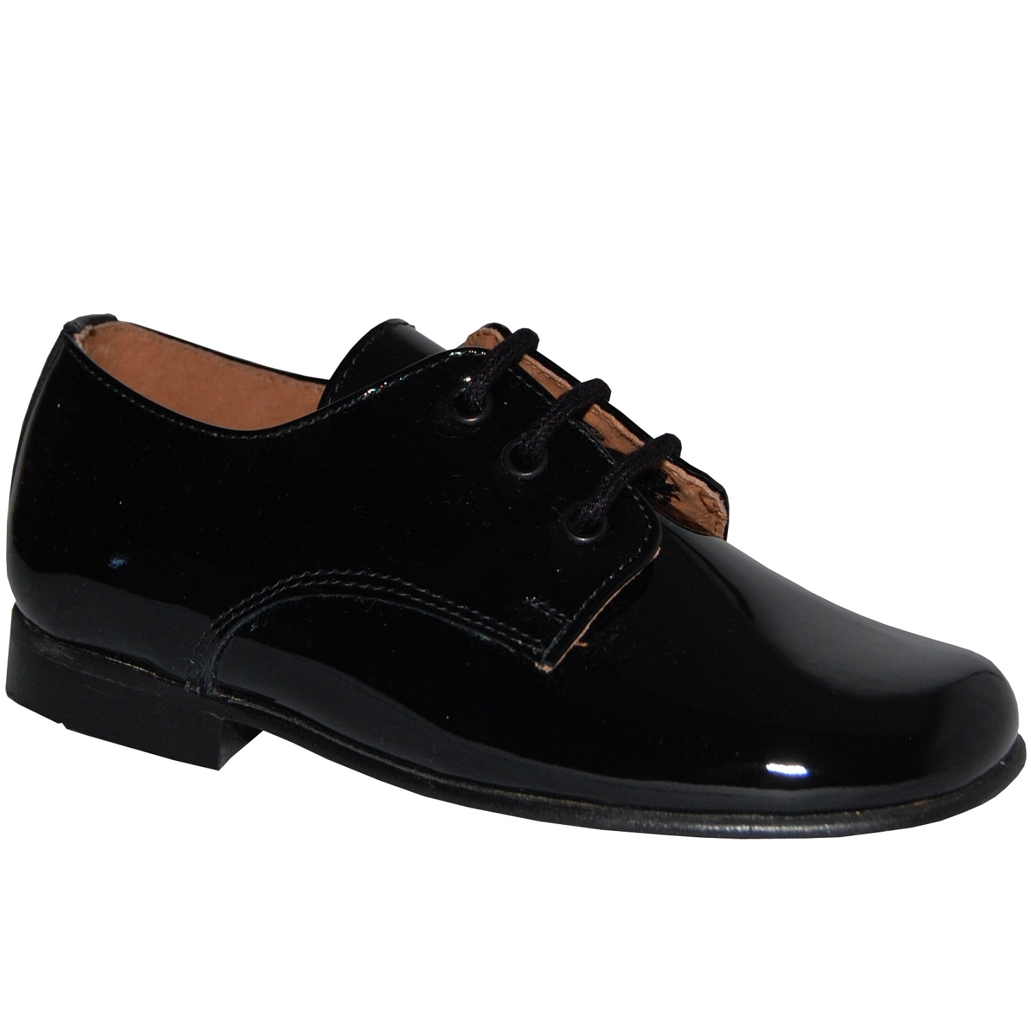 Pantofi 2820, Clarys, Negru lacuit, Negru