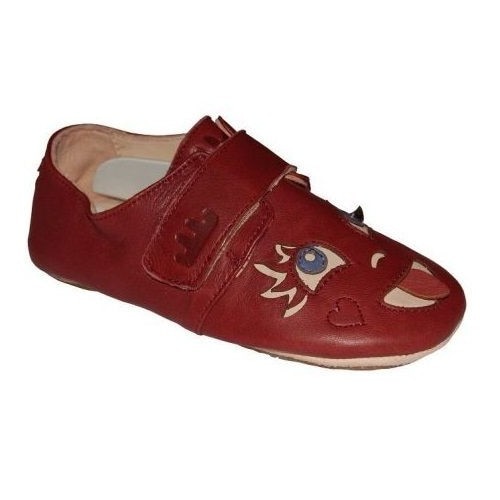 Pantofi pentru interior SCRATCHI PATCOQ BORDEAUX, Easy Peasy, Visiniu/Crem