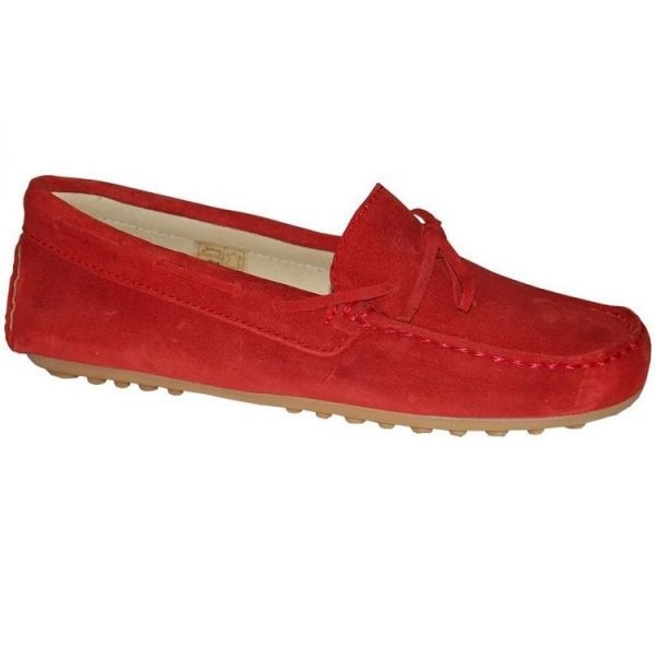 Mocasini N20136, Clarys, Rosu