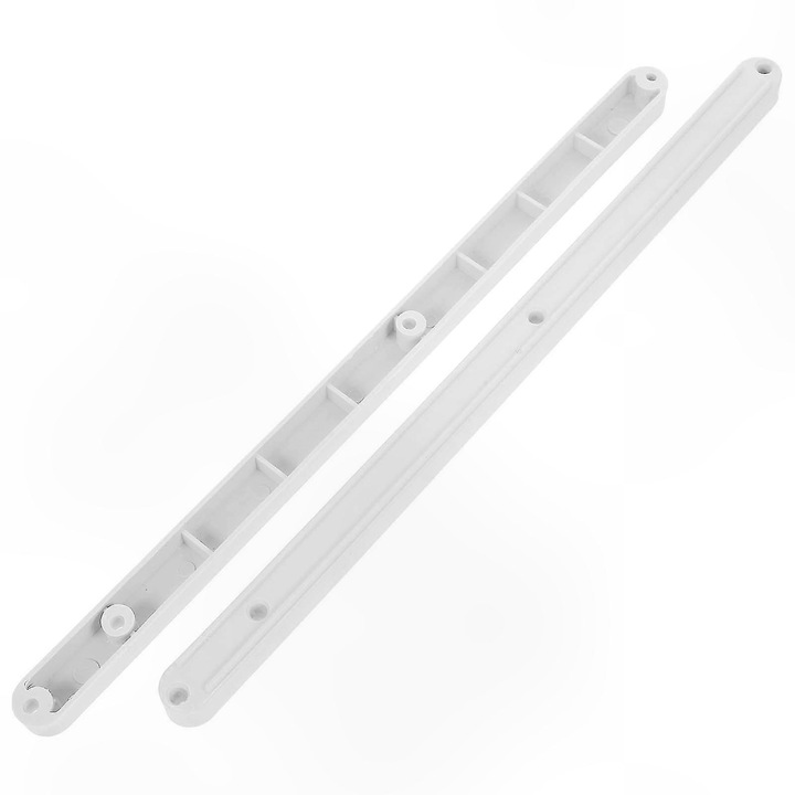 Sine glisante pentru sertare eMAG-CJ18-fr2608211149, din plastic, alb, 30 x 1.6 x 1.4 cm, set 2 buc