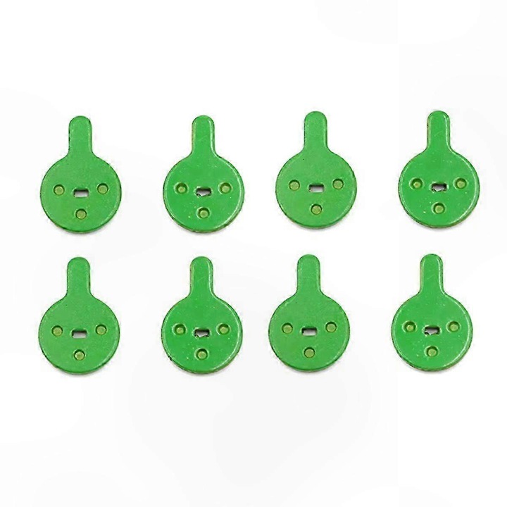 Placute de frana pentru trotinete electrice, compatibile cu seria G2, metal, verde, 4 perechi (8 buc), eMAG-CJ18-fr2608210521