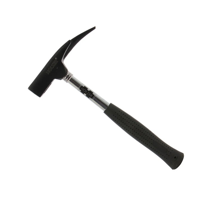 Ciocan dulgherie, cu varf spintecat, Holzer, coada metalica, cu manson din cauciuc, 600 g