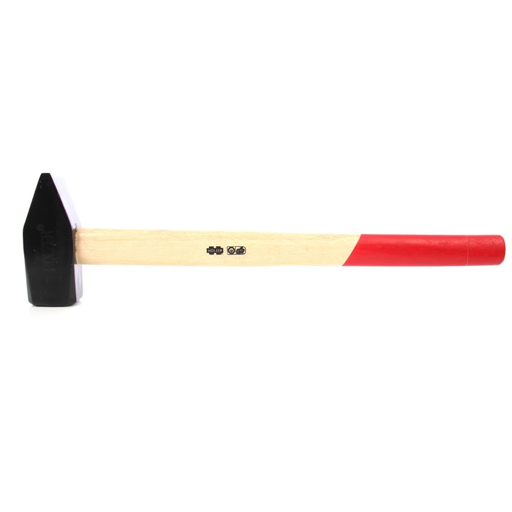 Baros pentru constructii, Holzer IT301903000, coada din lemn, 600 mm, 3 kg