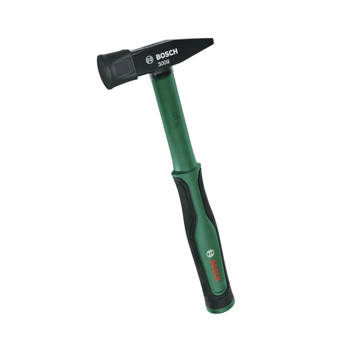 Ciocan pentru lacatus, Bosch 1600A032UW, coada din fibra de sticla, 0.5 kg
