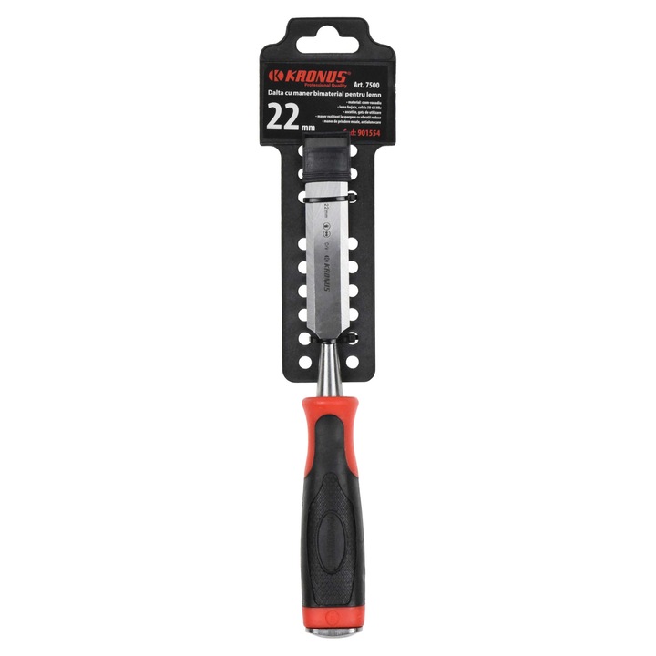 Dalta lata, pentru lemn, Kronus 901554, 22 mm