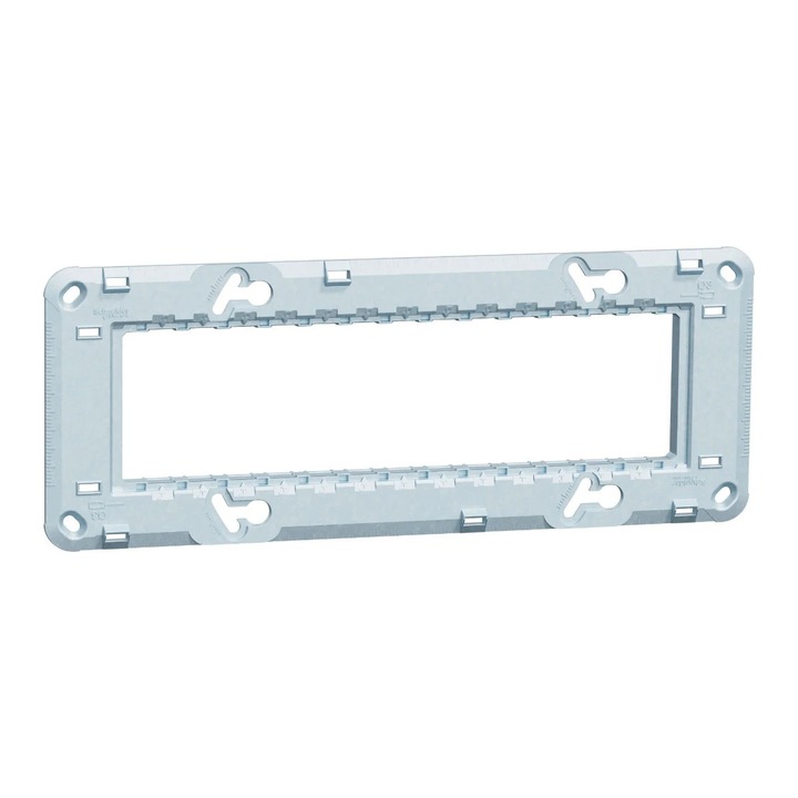 Suport Schneider Electric Noua Unica NU7107D, 7 module, pentru rama priza / intrerupator