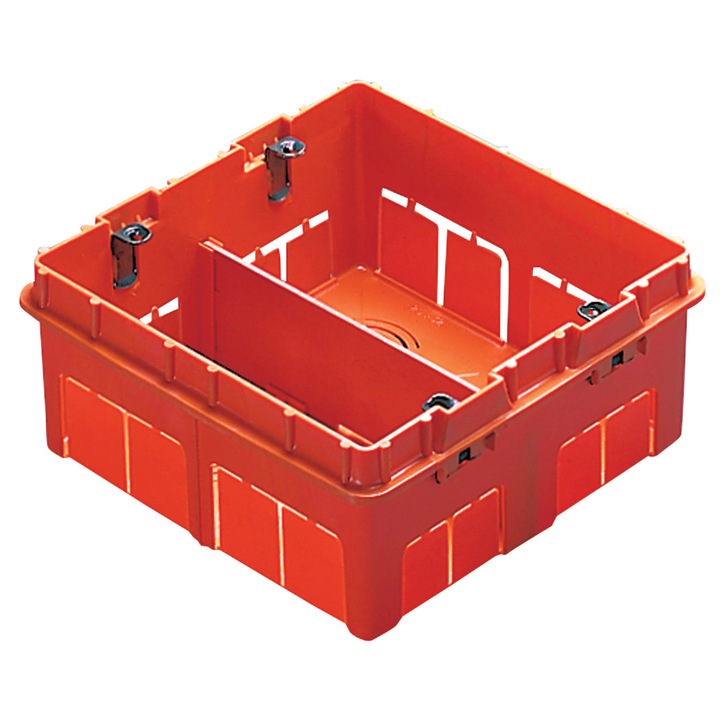 Doza aparat Gewiss GW24238, incastrat, modular, 12 module (6 + 6), 186 x 132 x 53