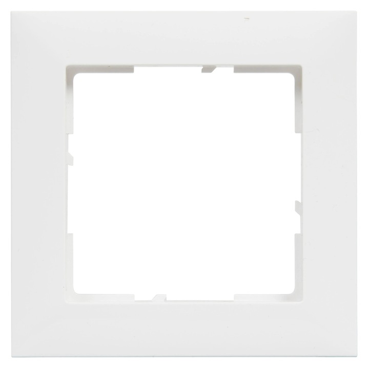 Rama Legrand New Suno 721501, 1 post, alb, pentru priza / intrerupator