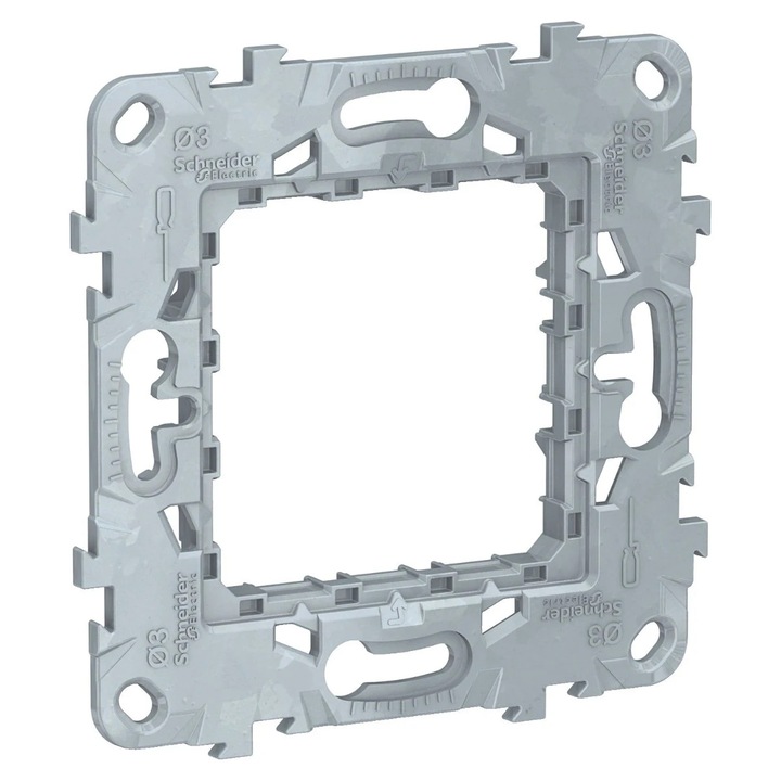Suport Schneider Electric Noua Unica NU7002D, 2 module, pentru rama priza / intrerupator
