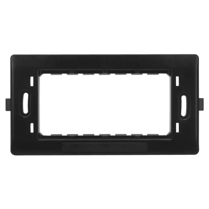 Suport Hoff, 4 module, 135 x 69 x 13 mm, pentru rama priza / intrerupator
