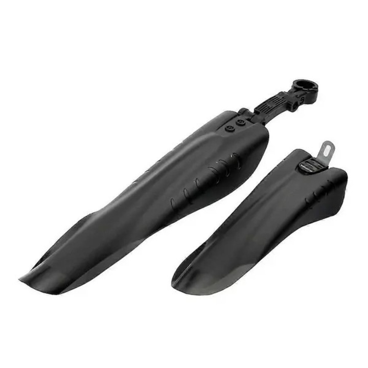 Aparatoare noroi fata-spate pentru bicicleta PO-CJ-K0433-26-8-22-0206, set 2 buc., plastic sintetic, reglabile, compatibile cu tija