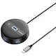 Hub USB Orico ORICO YS1-C2, 4 porturi (1x USB-A 3.0, 3x USB-A 2.0), port alimentare USB-C 10W, cablu 0.3 m, negru, ORICO-YS1-C2-03-BK-BP