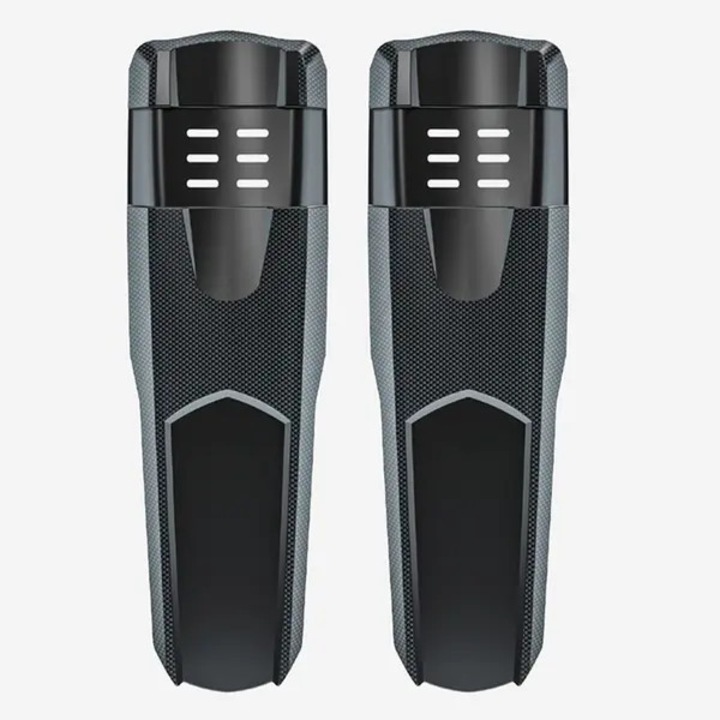 Aparatori de noroi pentru bicicleta PO-CJ-K0433-26-8-22-5584, PP cu fibra de carbon, universal 24-29'', lungime 29 cm, 47 g, negru/gri, set 2 buc. cu 12 coliere de plastic