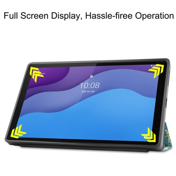 Husa tri-fold pentru Lenovo Tab M10 HD Gen 2 TB-X306F/TB-X306X, model CN-k0504-260822-1340, cu suport si protectie la socuri, Peach Blossom