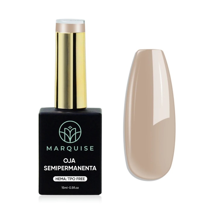 Oja semipermanenta Delis, Pure Color JY352, HEMA/TPO FREE, bej nude, 15 ml