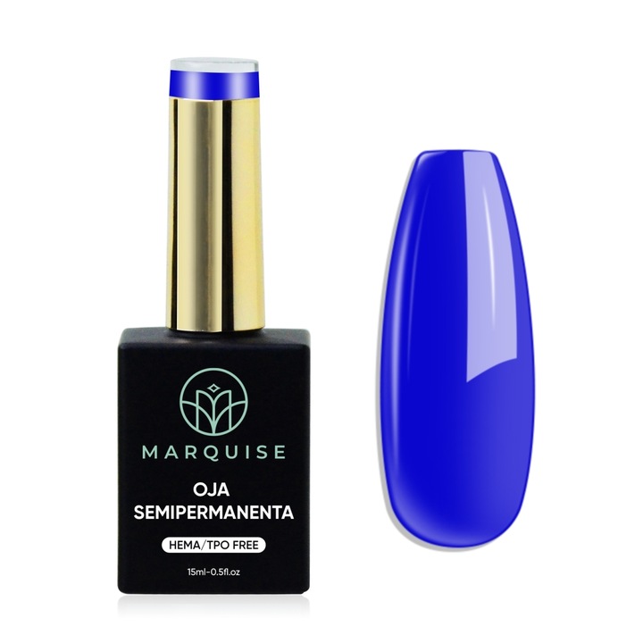 Oja semipermanenta Delis, Pure Color JY289, HEMA/TPO FREE, albastru royal, 15 ml