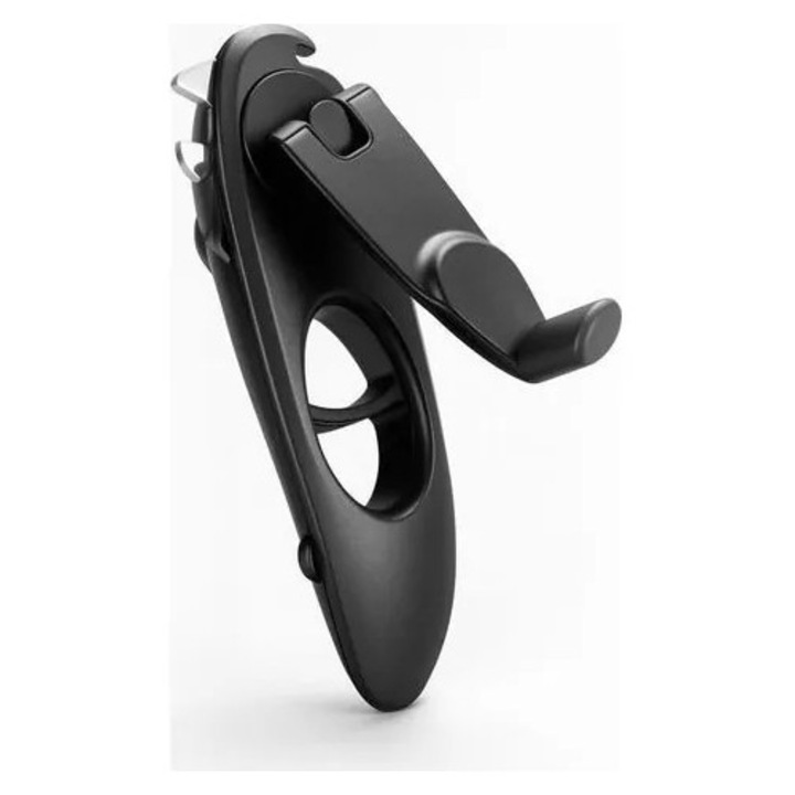 Konzervnyitó K0544-26822-922-MLC, hosszú ergonomikus nyél, ABS test, rozsdamentes acél penge, balkezeseknek, fekete