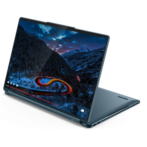 Laptop Lenovo Yoga Book 9i WQXGA+ 2x 14 inch Intel Core Ultra 7 255H 32GB 1TB SSD Windows 11 Home Tidal Teal