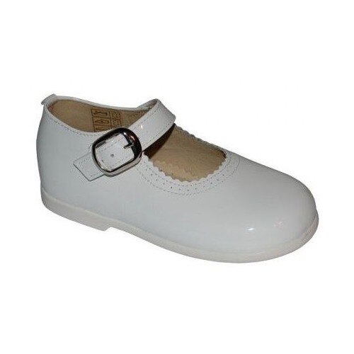 Pantofi B1202 BLANCO CHAROL, Panyno, Alb