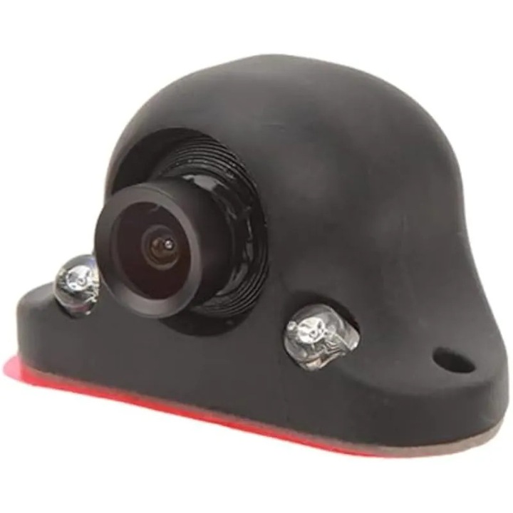 Camera de supraveghere video auto cu vedere laterala, 12V, 90°, HD, viziune nocturna, IP68, impermeabila, cu unghi mort, pentru camion, autobuz, RV, rulota, remorca