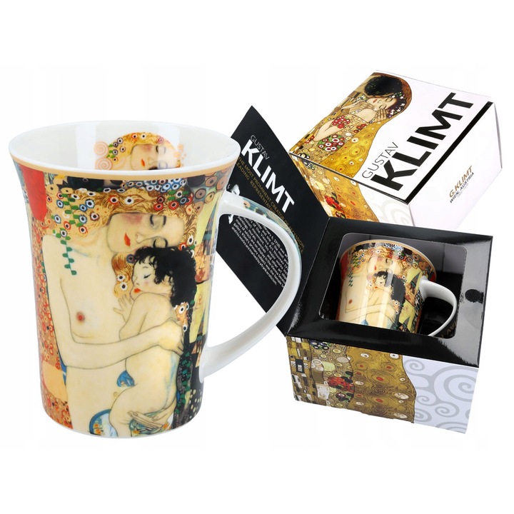 Cana Portelan Gustav Klimt - Maternitatea 350ml