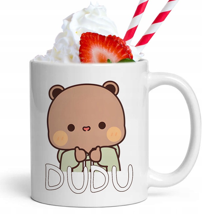 Cana Alba "Bubu si Dudu" - Cadou Personalizat