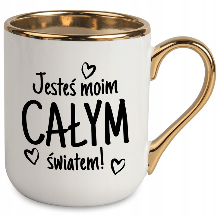 Cana Elegant Alba - Cadou Inspirational pentru Prietena